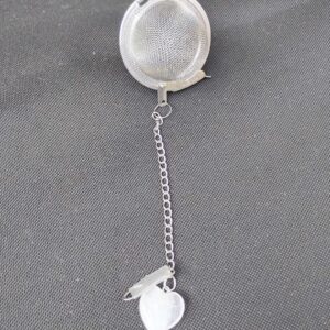 Clear Quartz Tea Ball