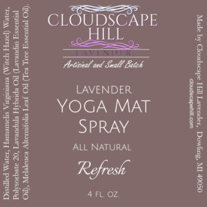 Yoga Mat Spray